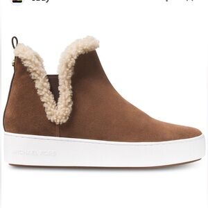 Michael Kors Tan Suede Boots